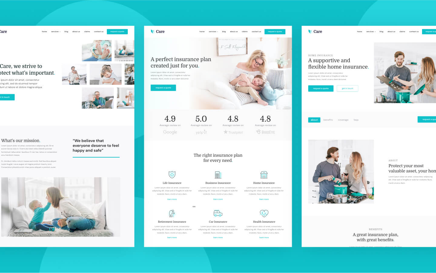 Insurance Webflow Template