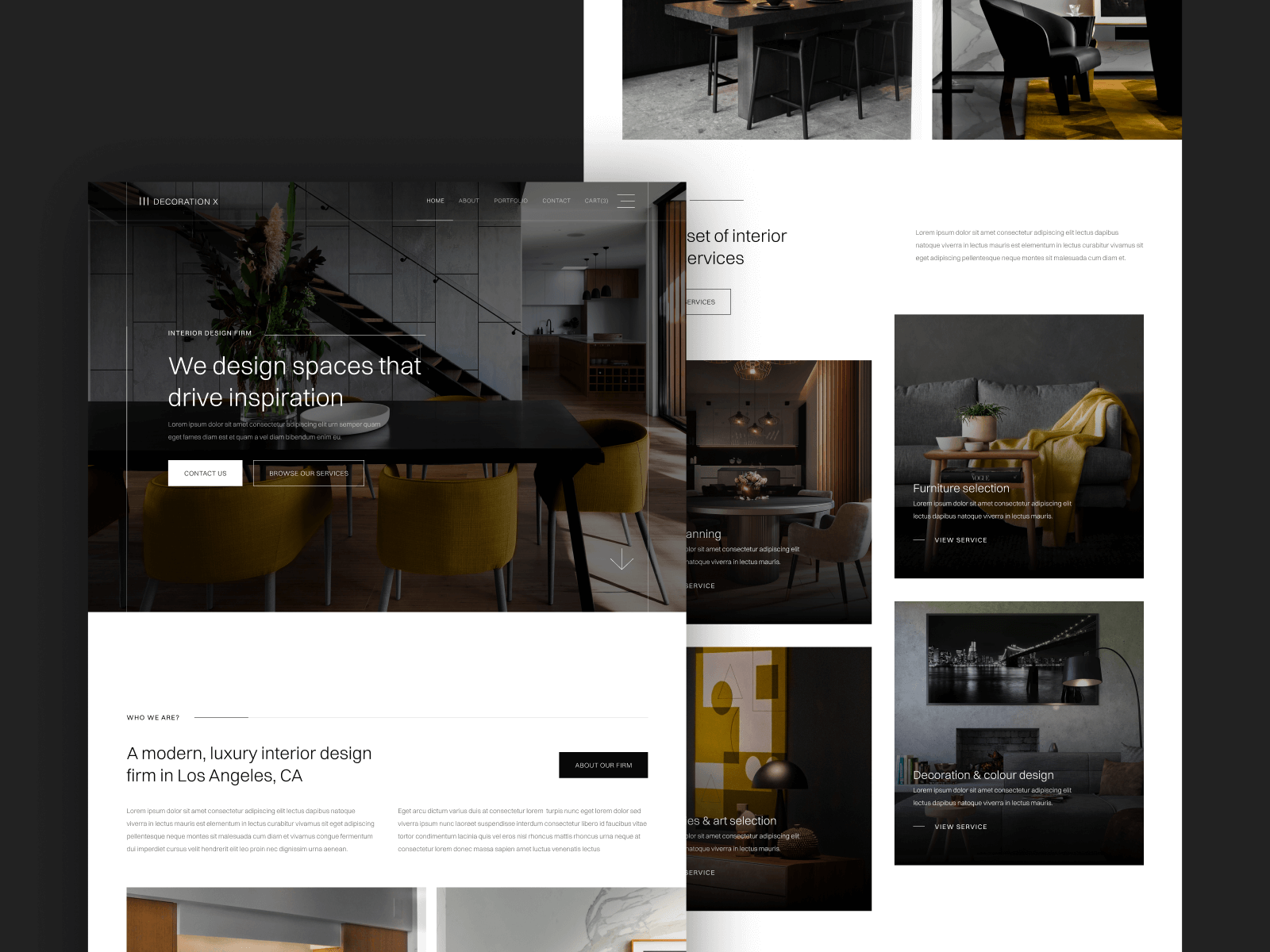 Interior Design Webflow Template