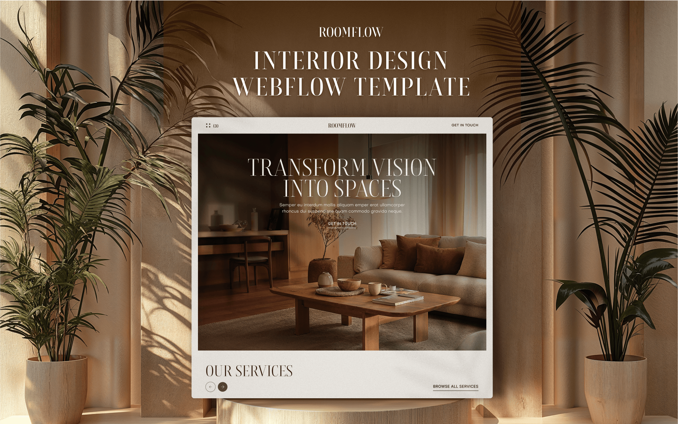 Interior Design Webflow Theme