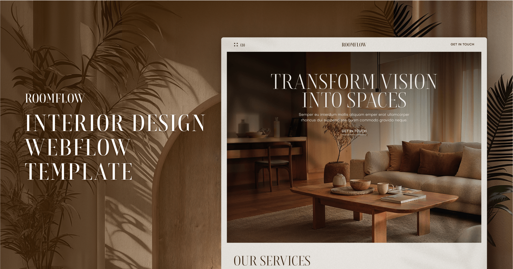 Interior Design Webflow Theme