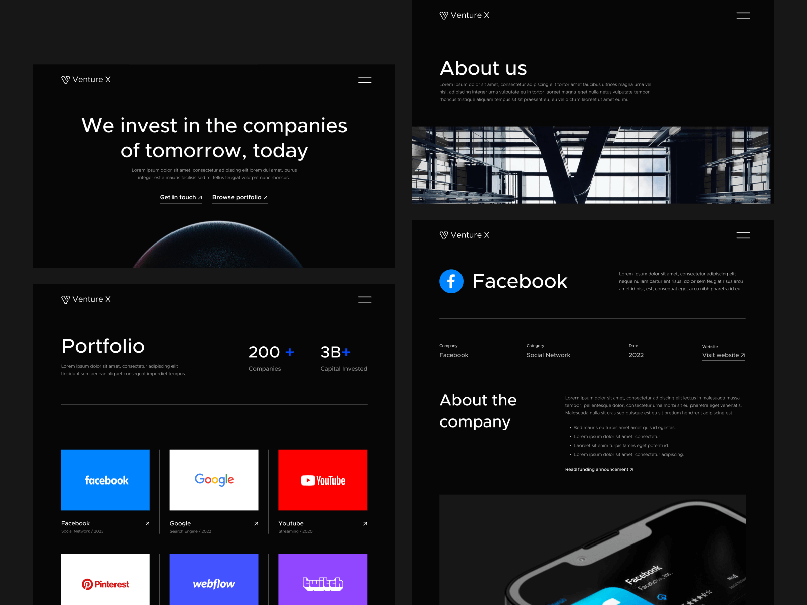 Finance Investment Webflow Template