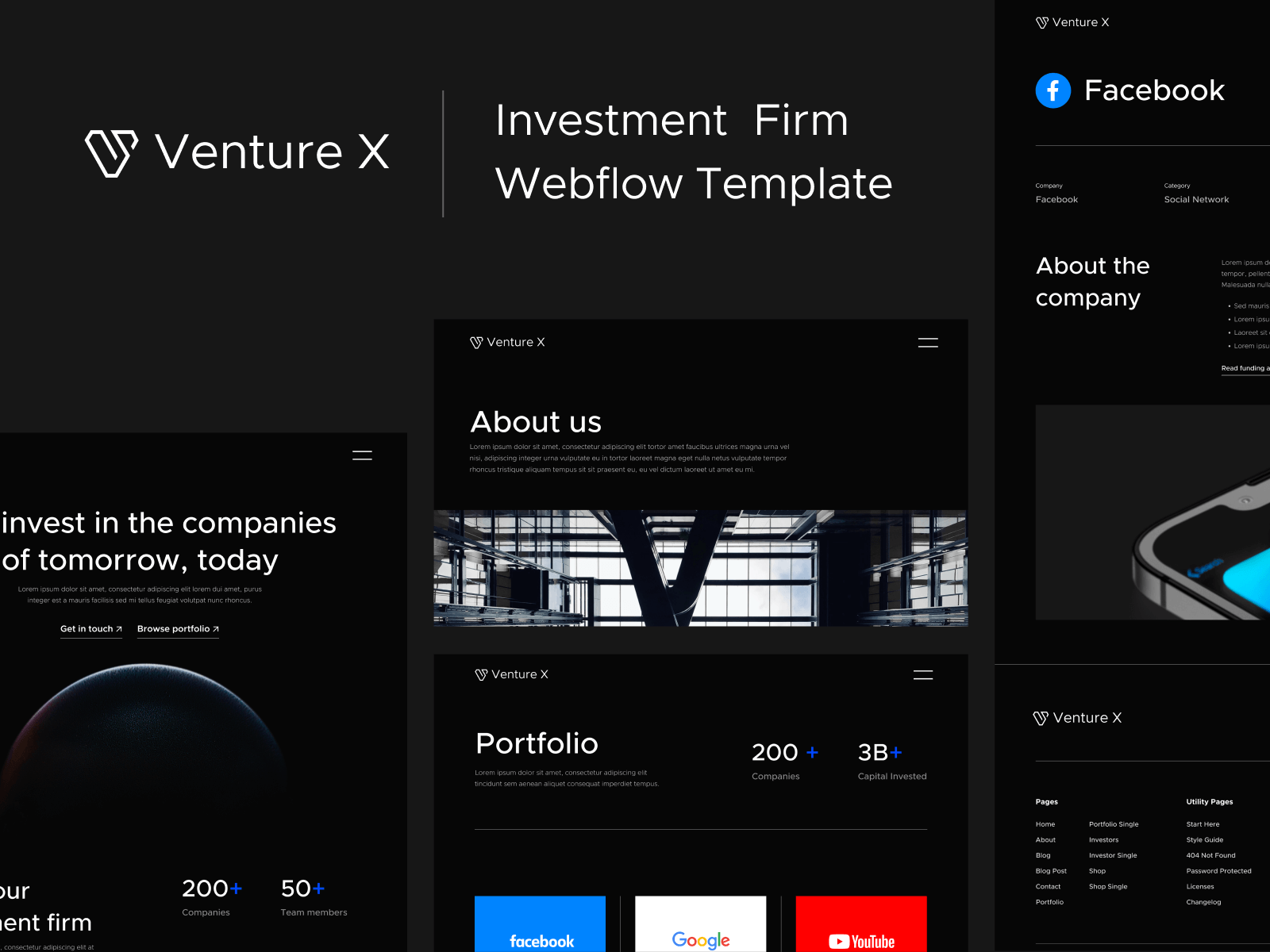 Investment Firm Webflow Template