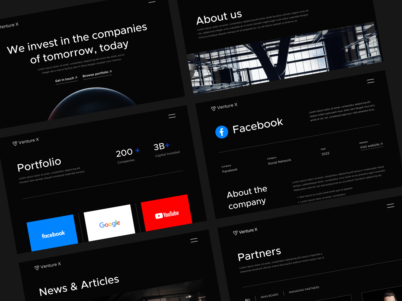 Venture Capital Webflow Template
