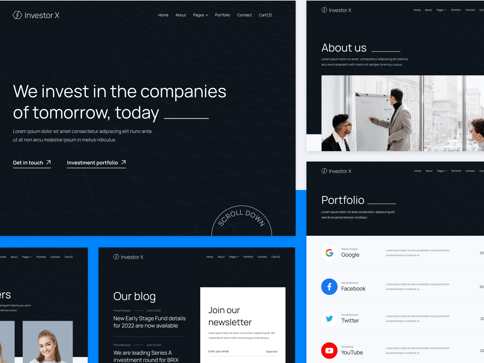 Investment Firm Webflow Theme