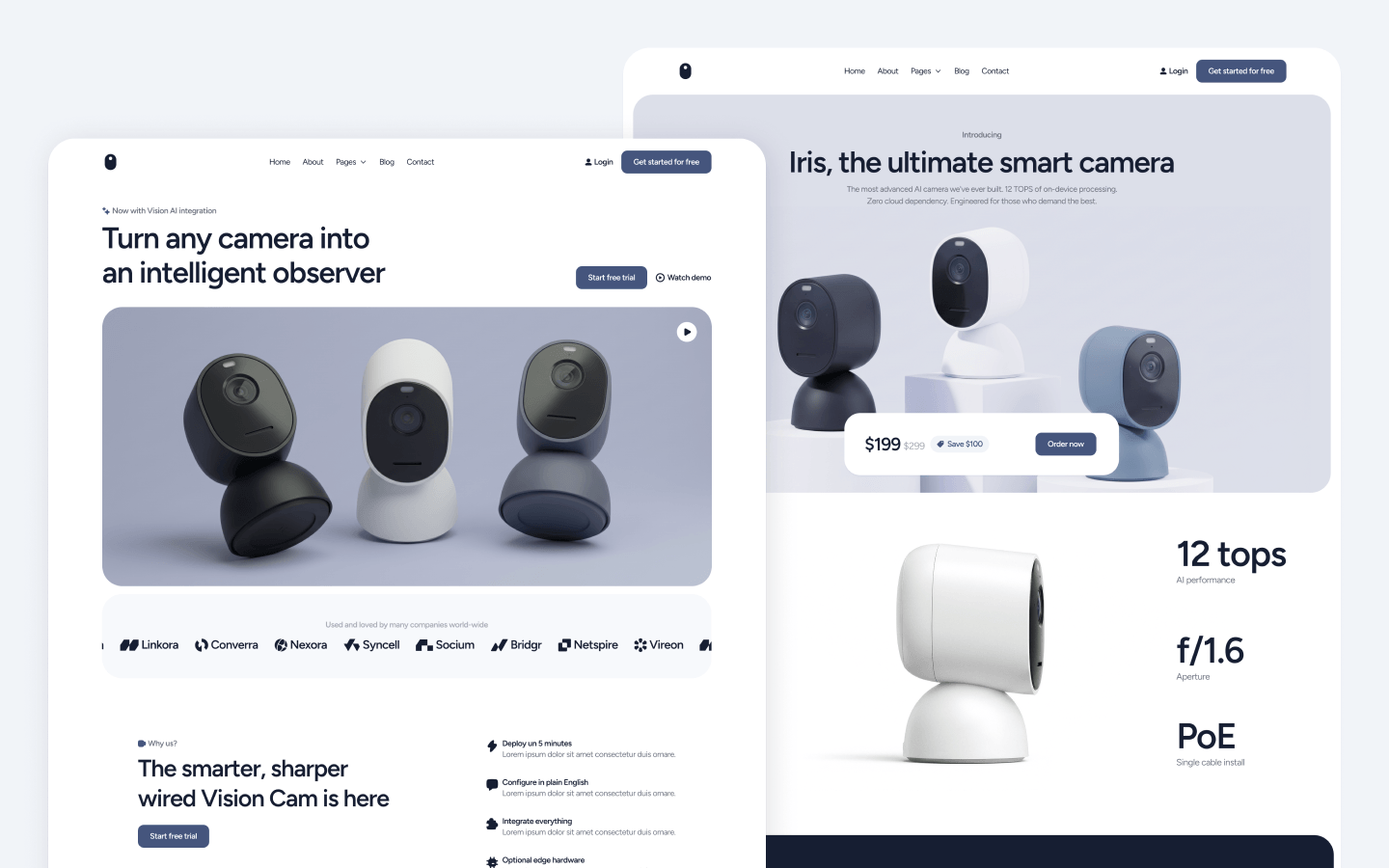 VisionIO Webflow Template