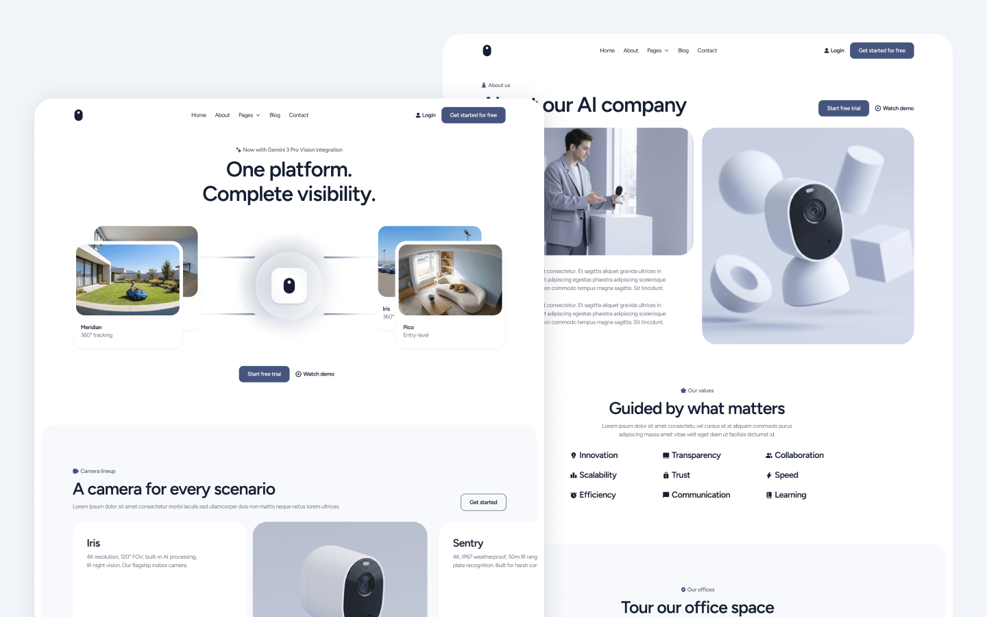 VisionIO Webflow Template