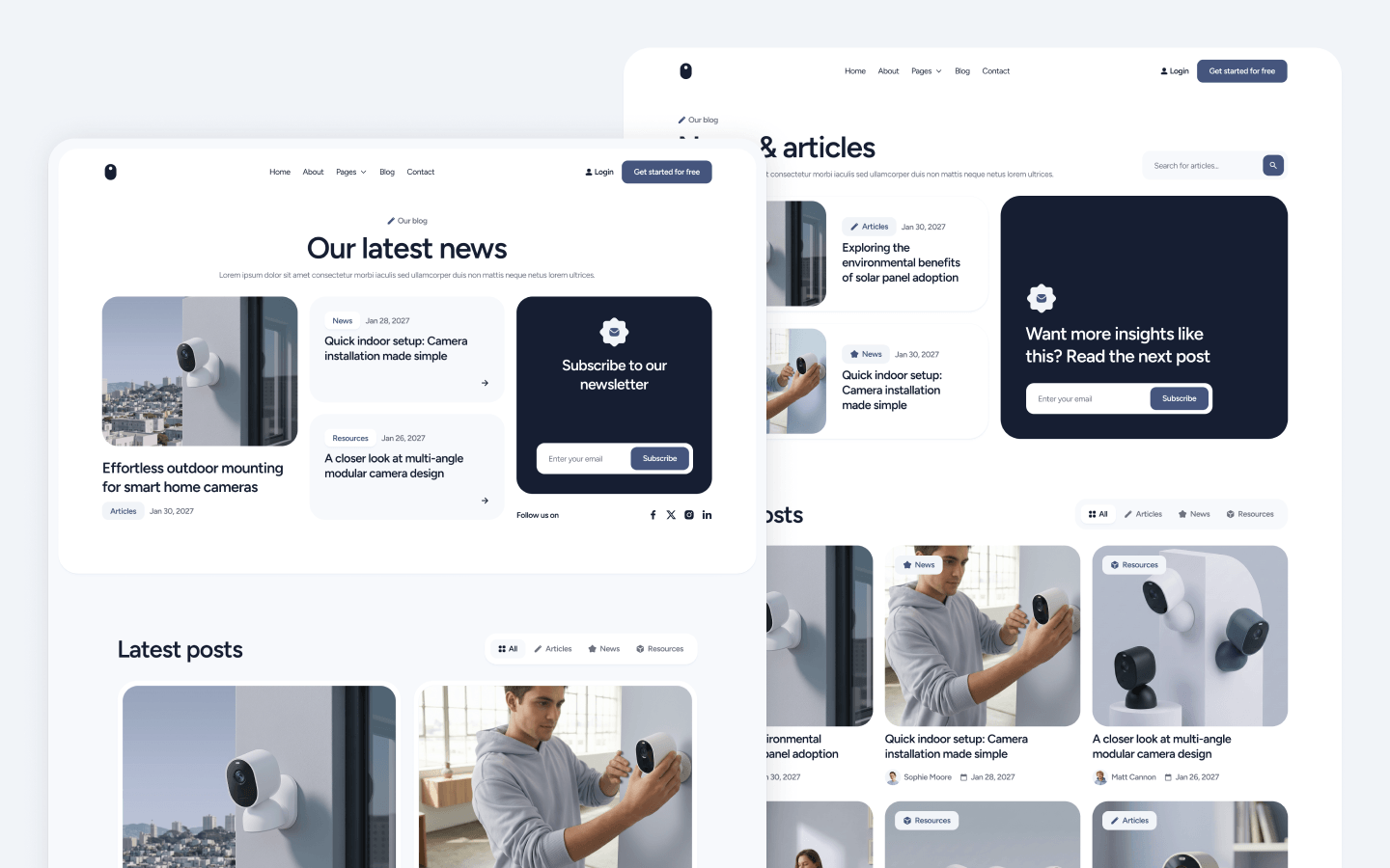 VisionIO Webflow Template