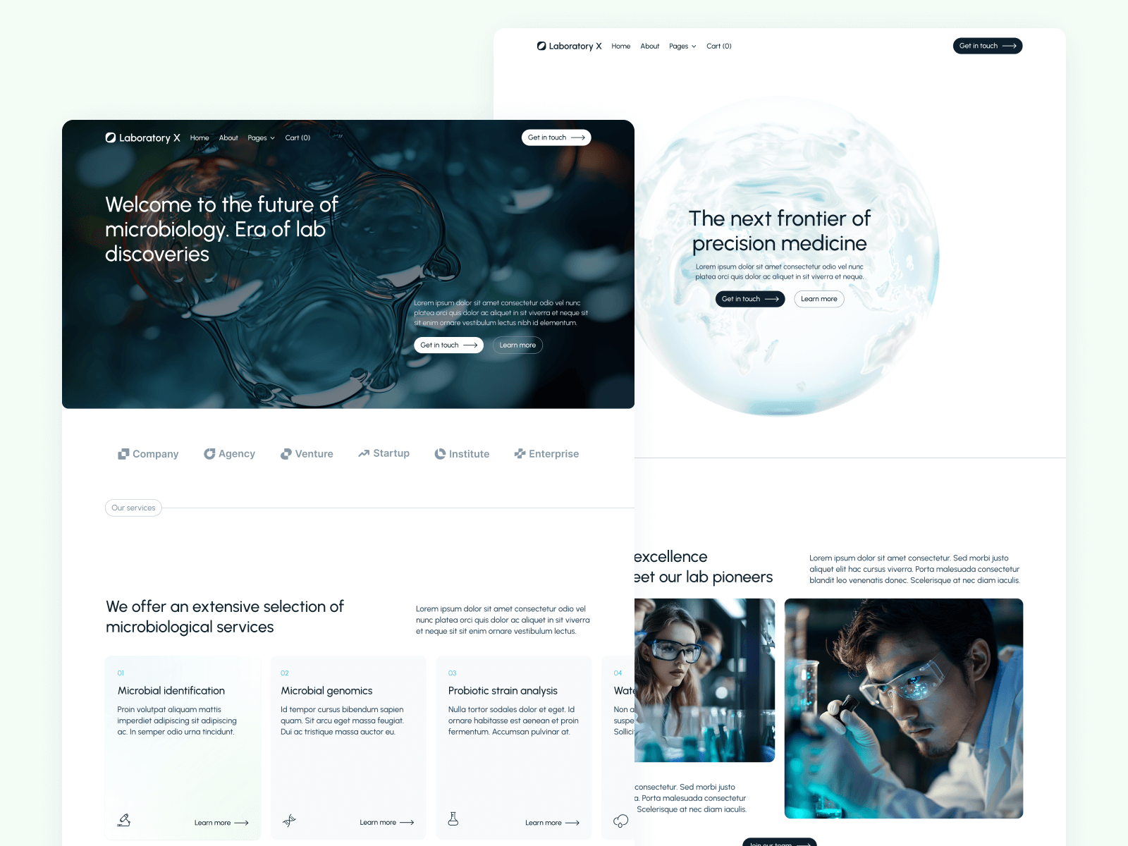 Research Center Webflow Template