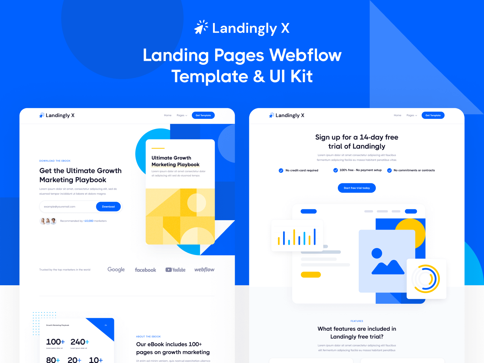 Landing Page Webflow Template