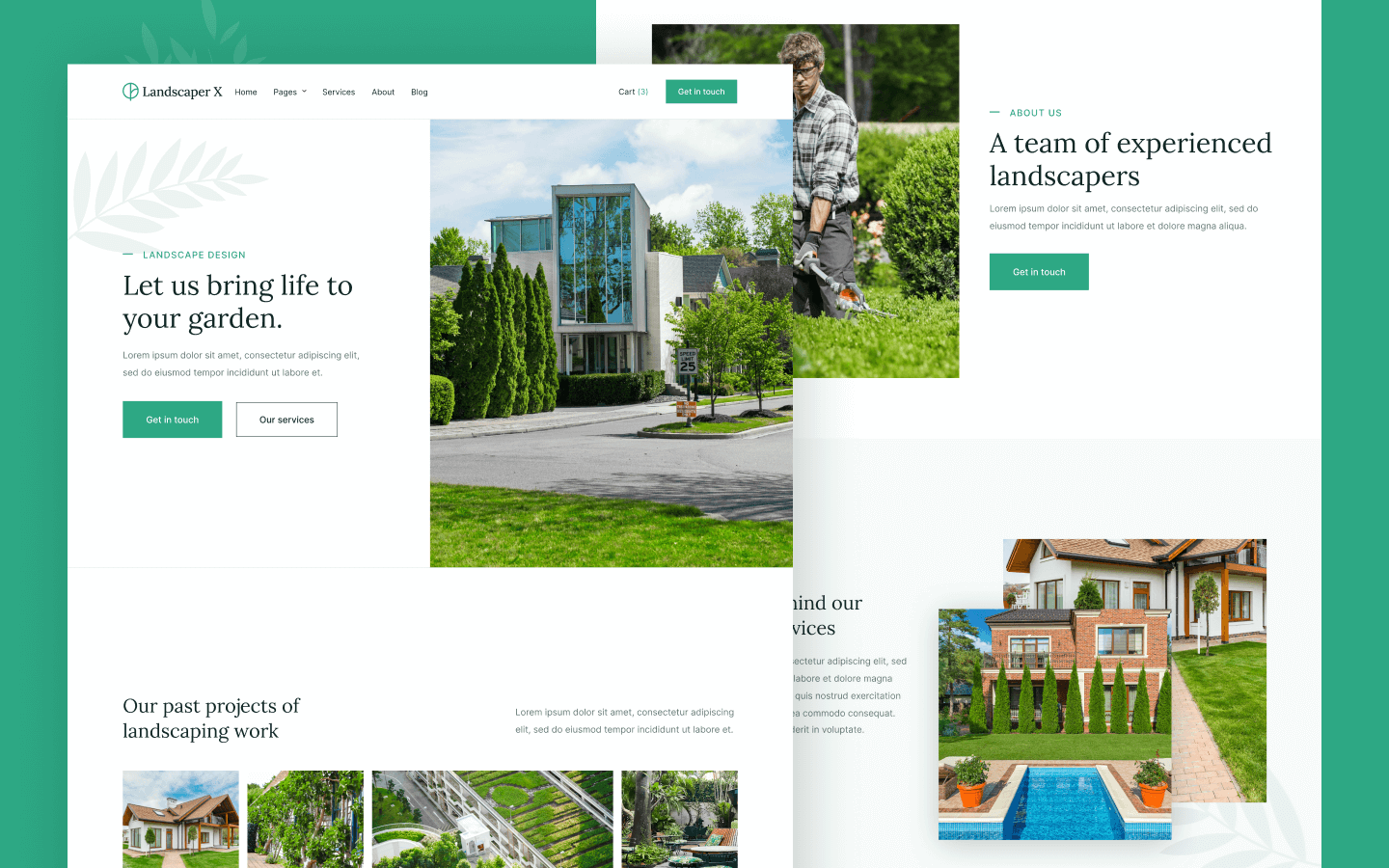 Landscaper Webflow Template