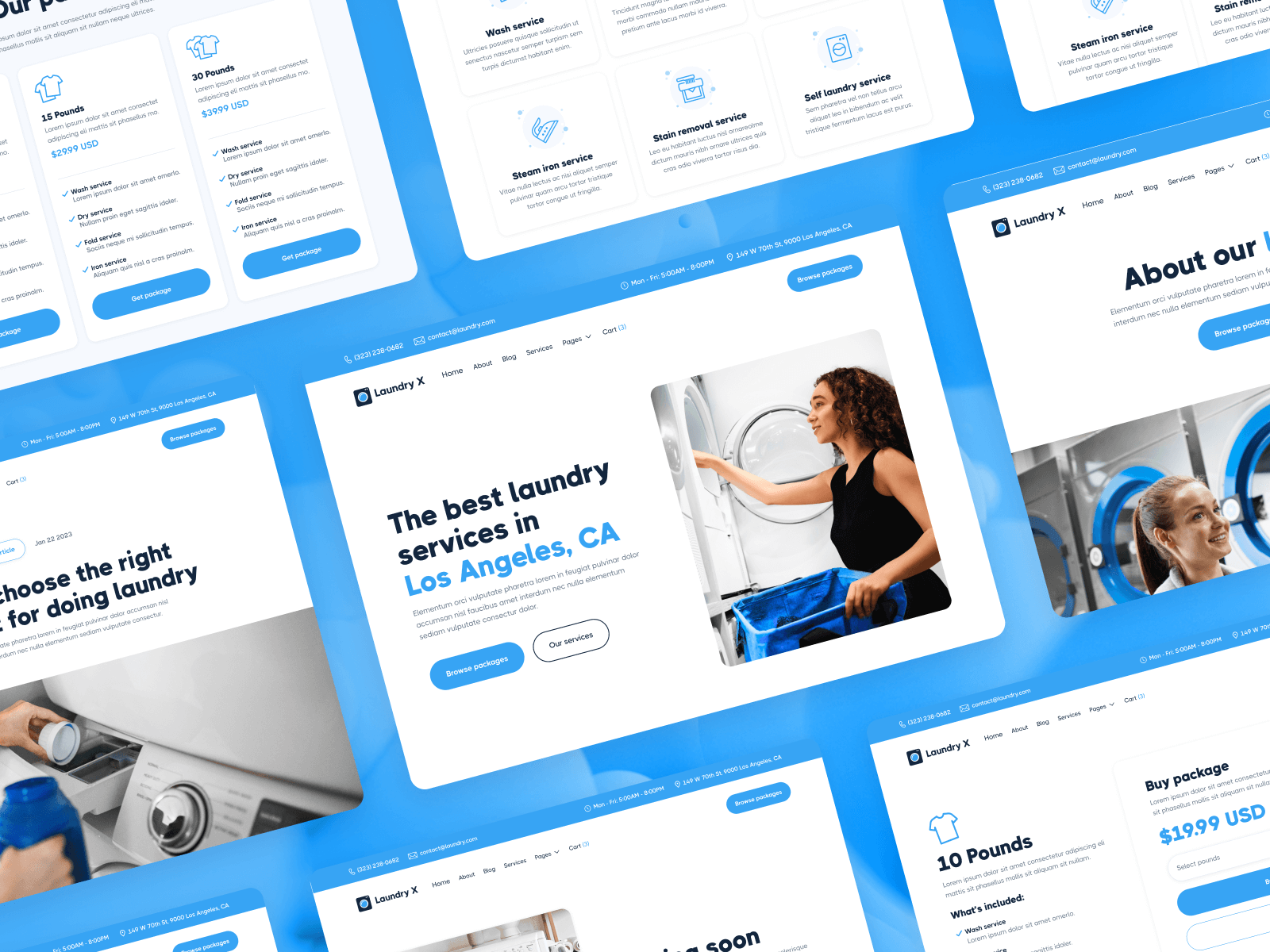 Laundry Webflow Theme