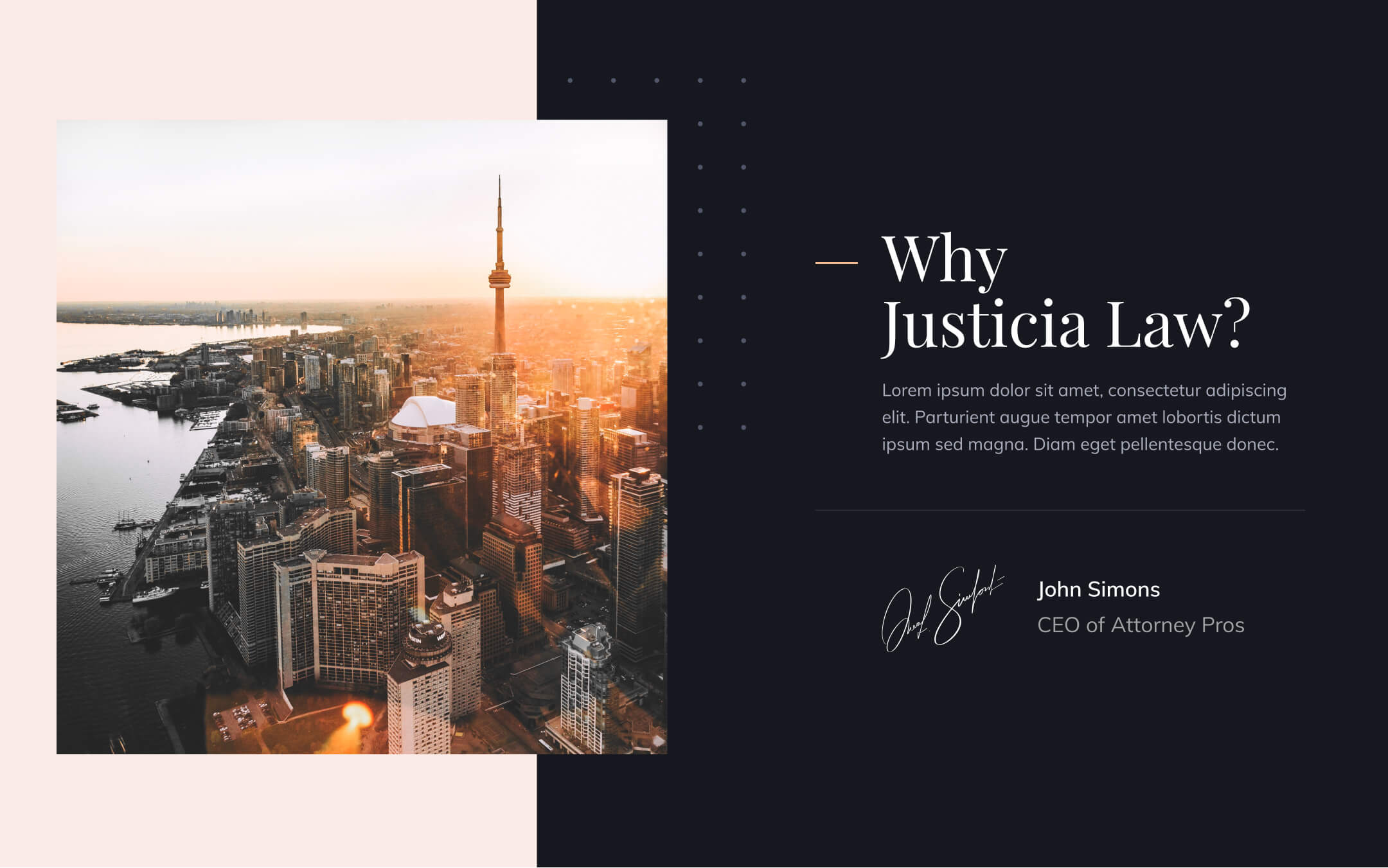 Justicia Webflow Template