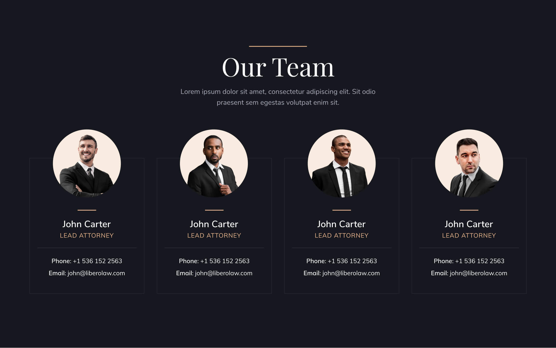Justicia Webflow Template