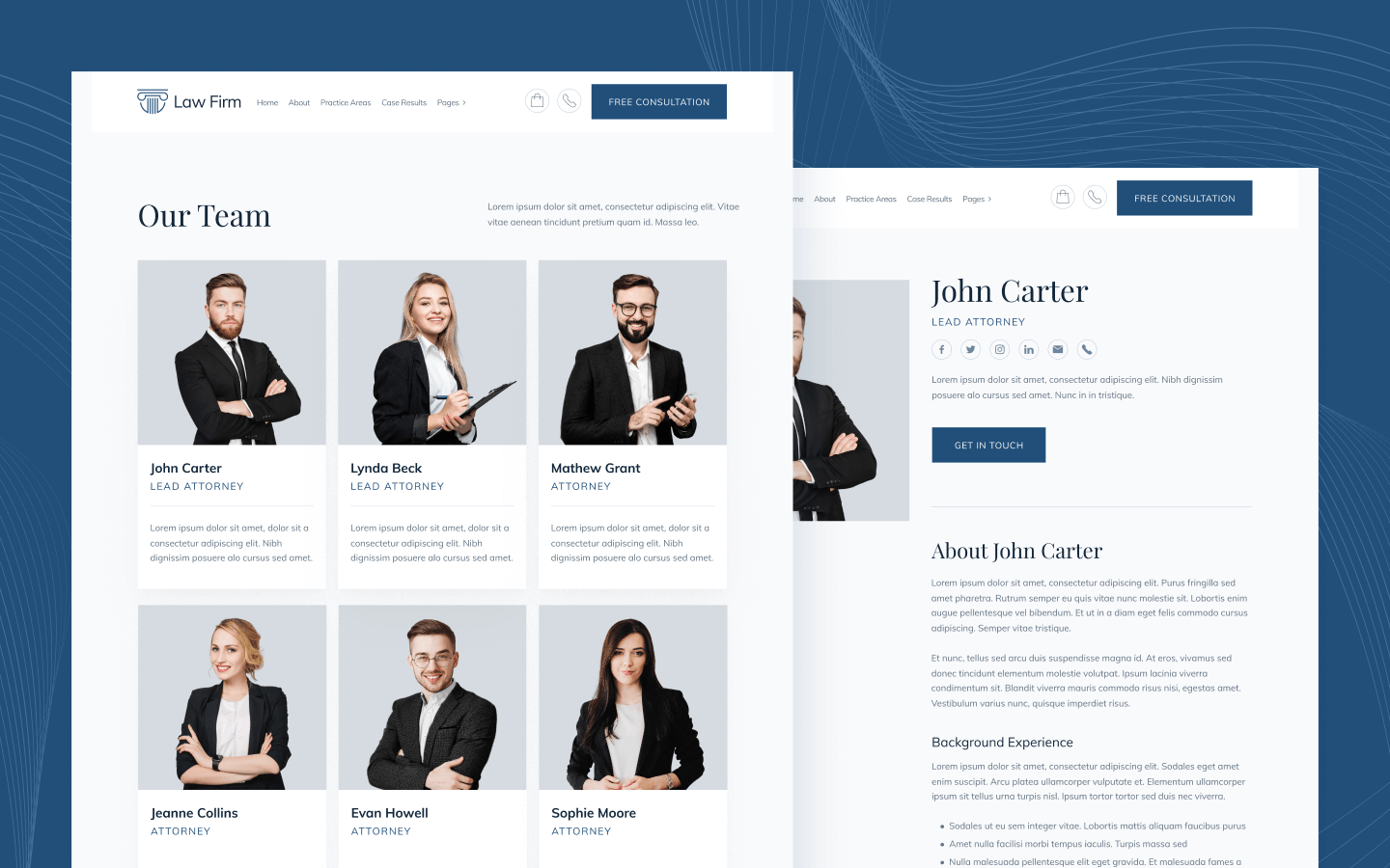 Law Firm Webflow Template