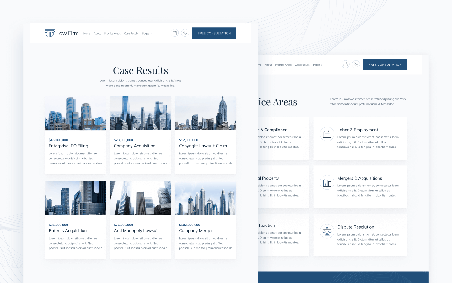 Law Firm Webflow Template