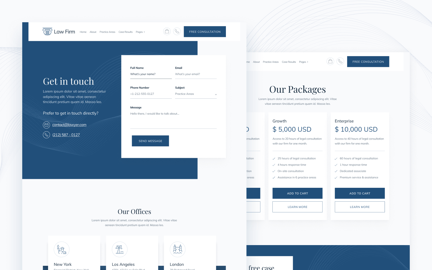 Law Firm Webflow Template