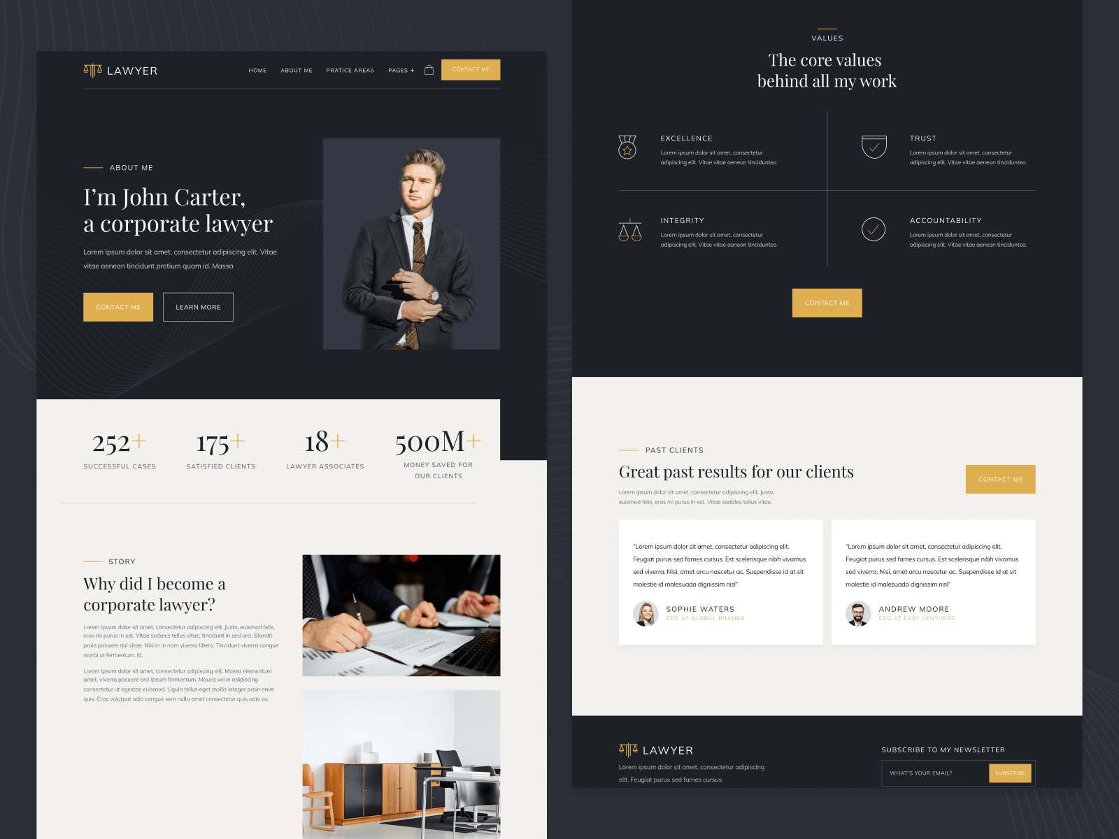 Attorney Webflow Template
