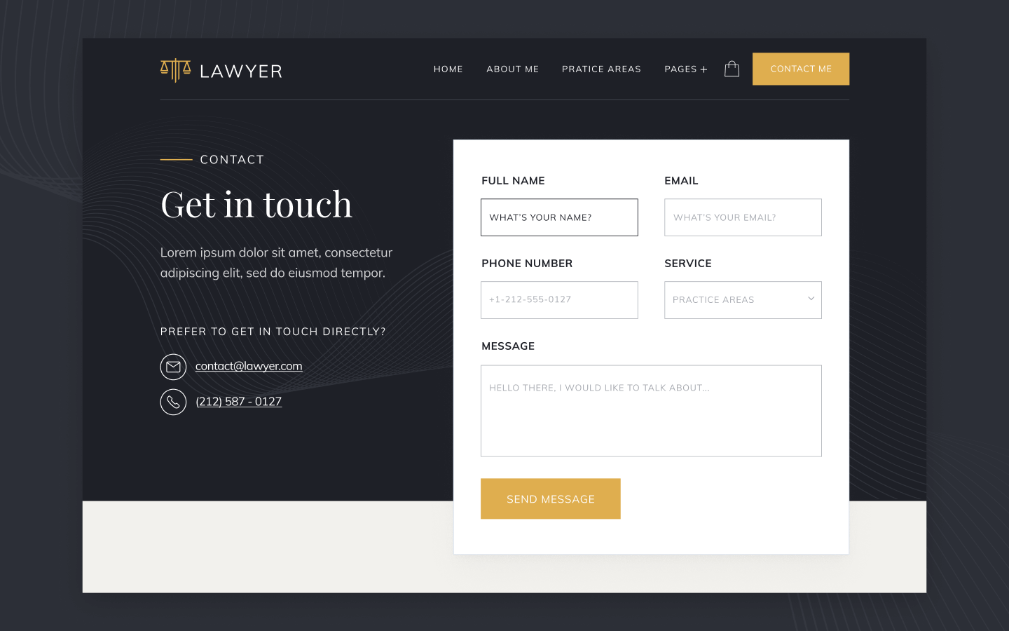 Lawyer Webflow Template