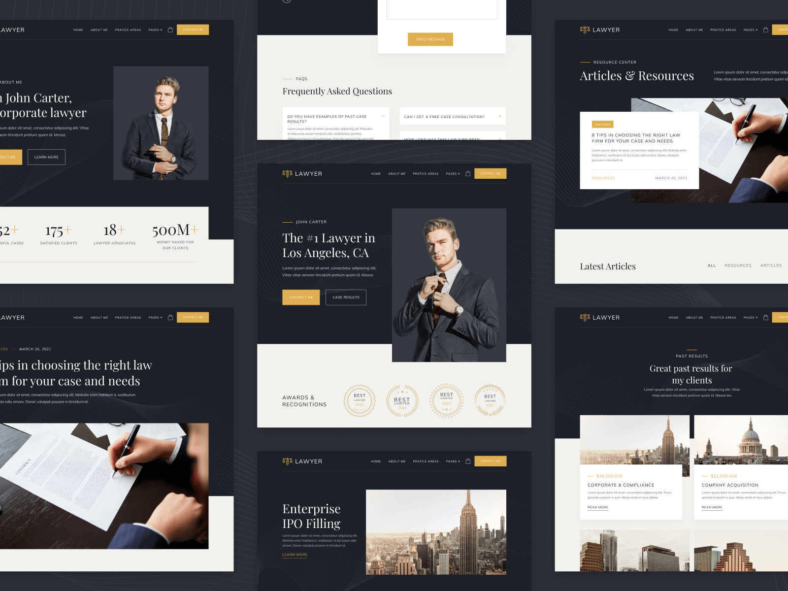 Lawyers Webflow Template