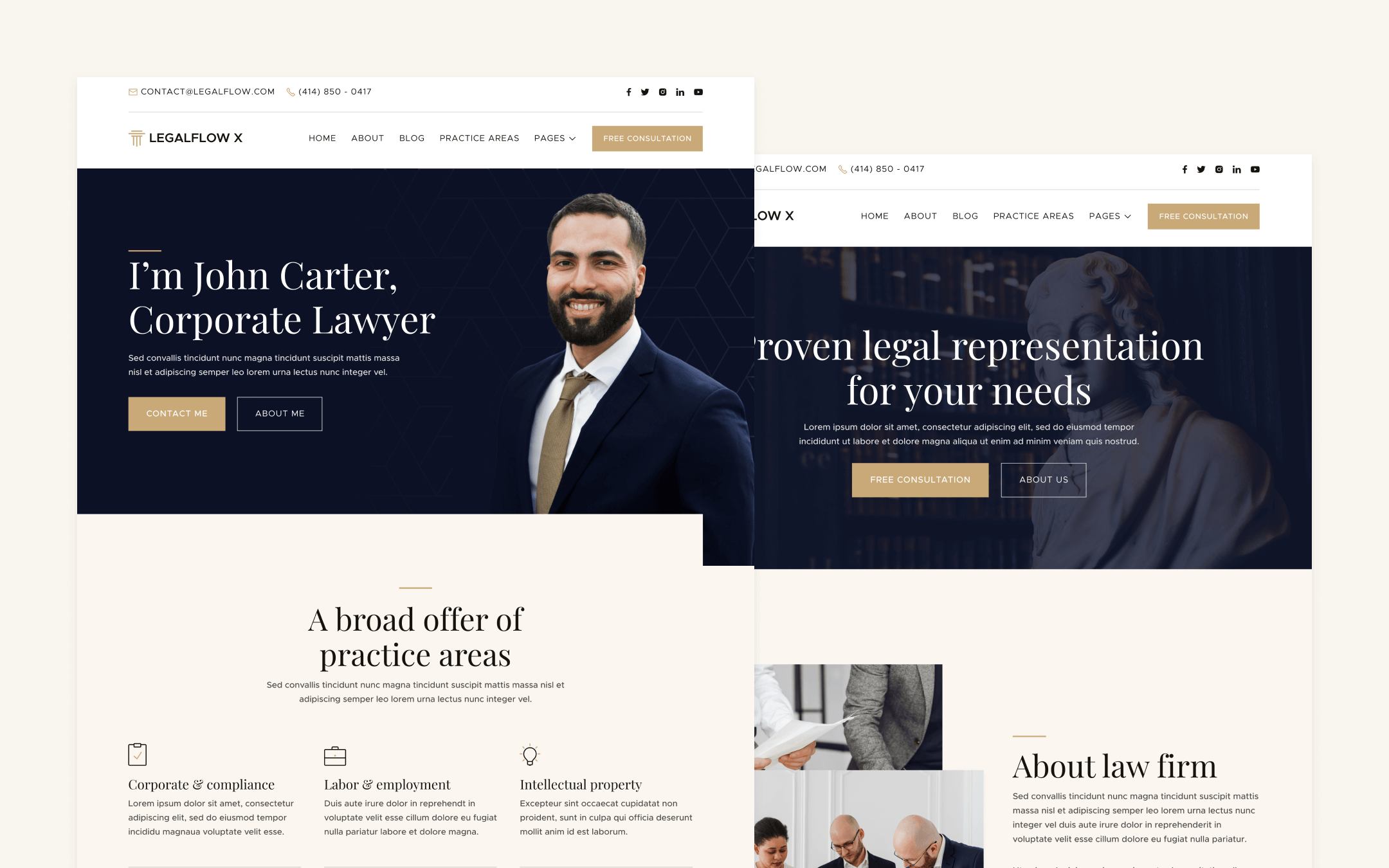 Lawyers Webflow Template