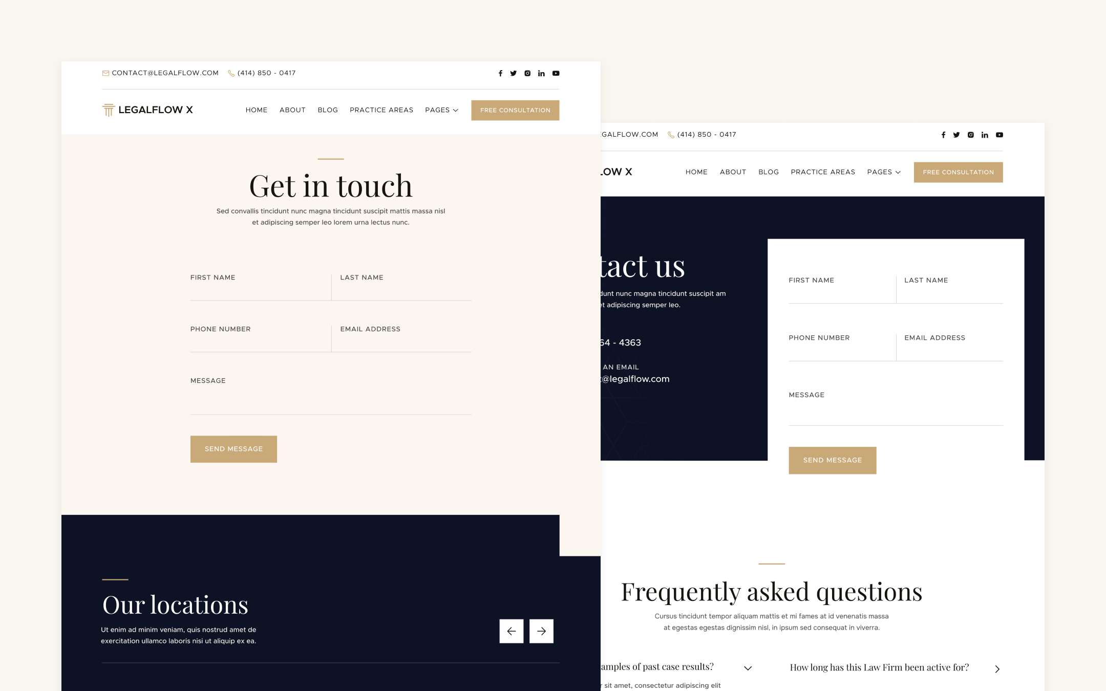 LegalFlow X Webflow Template
