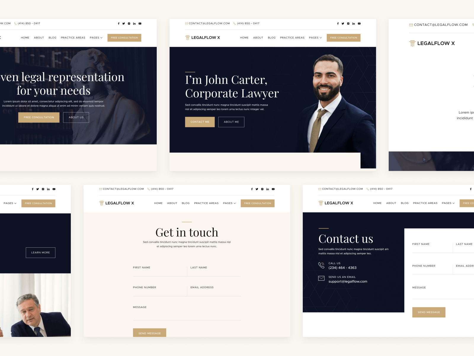 Lawyers Webflow Theme