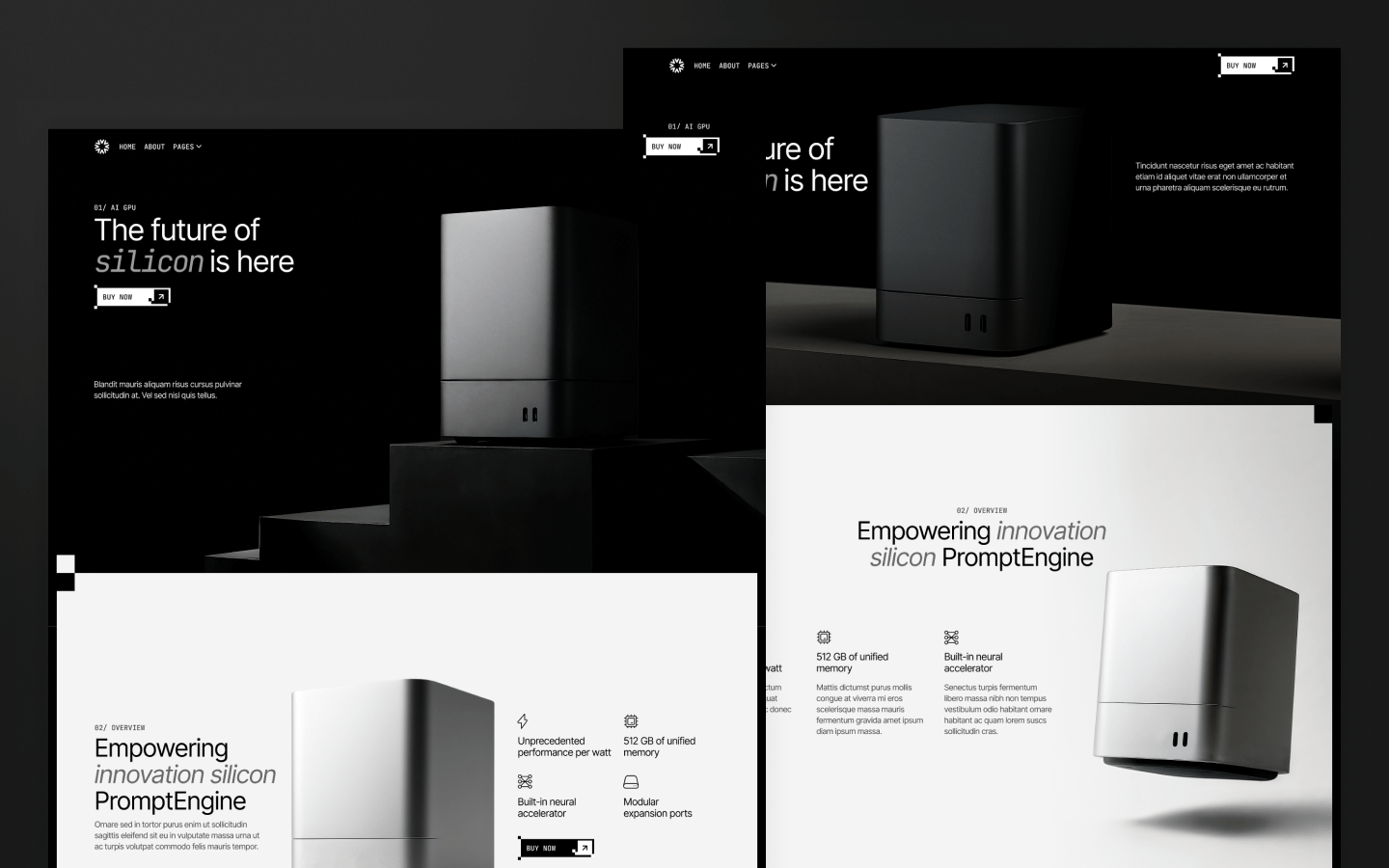 PromptEngine Webflow Template