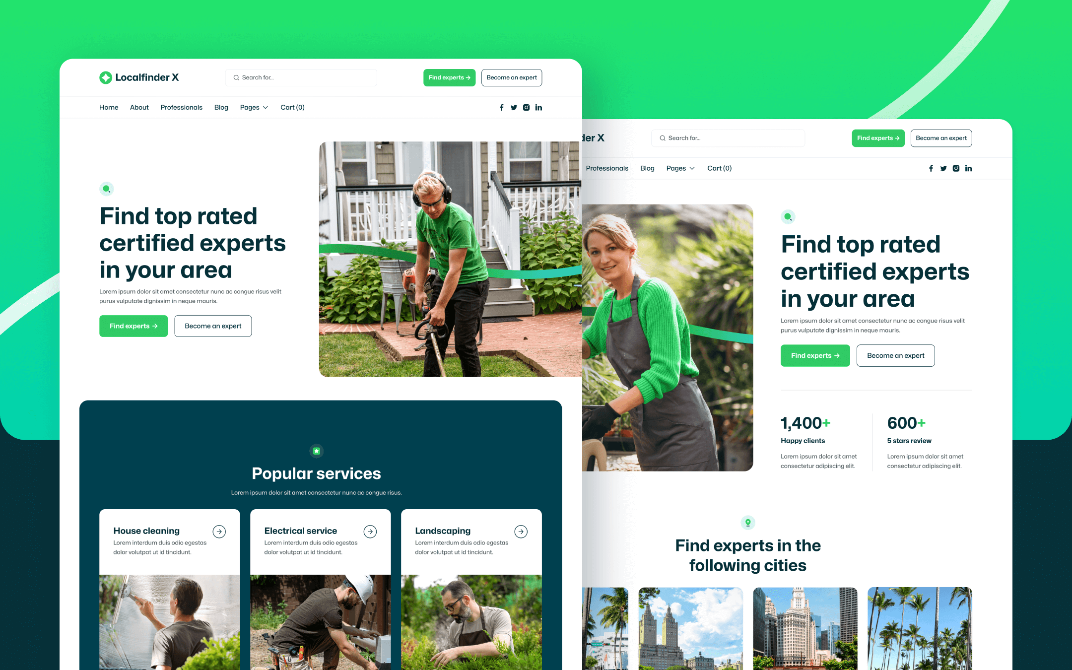 LocalFinder X Webflow Template