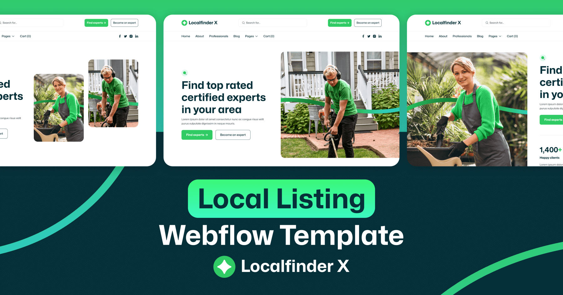 Local Listing Webflow Template