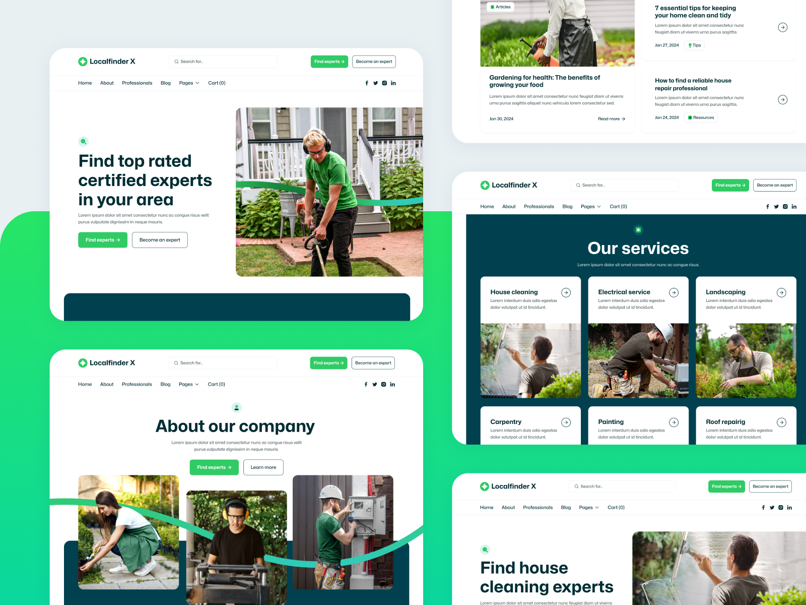 Local Listing Webflow Theme