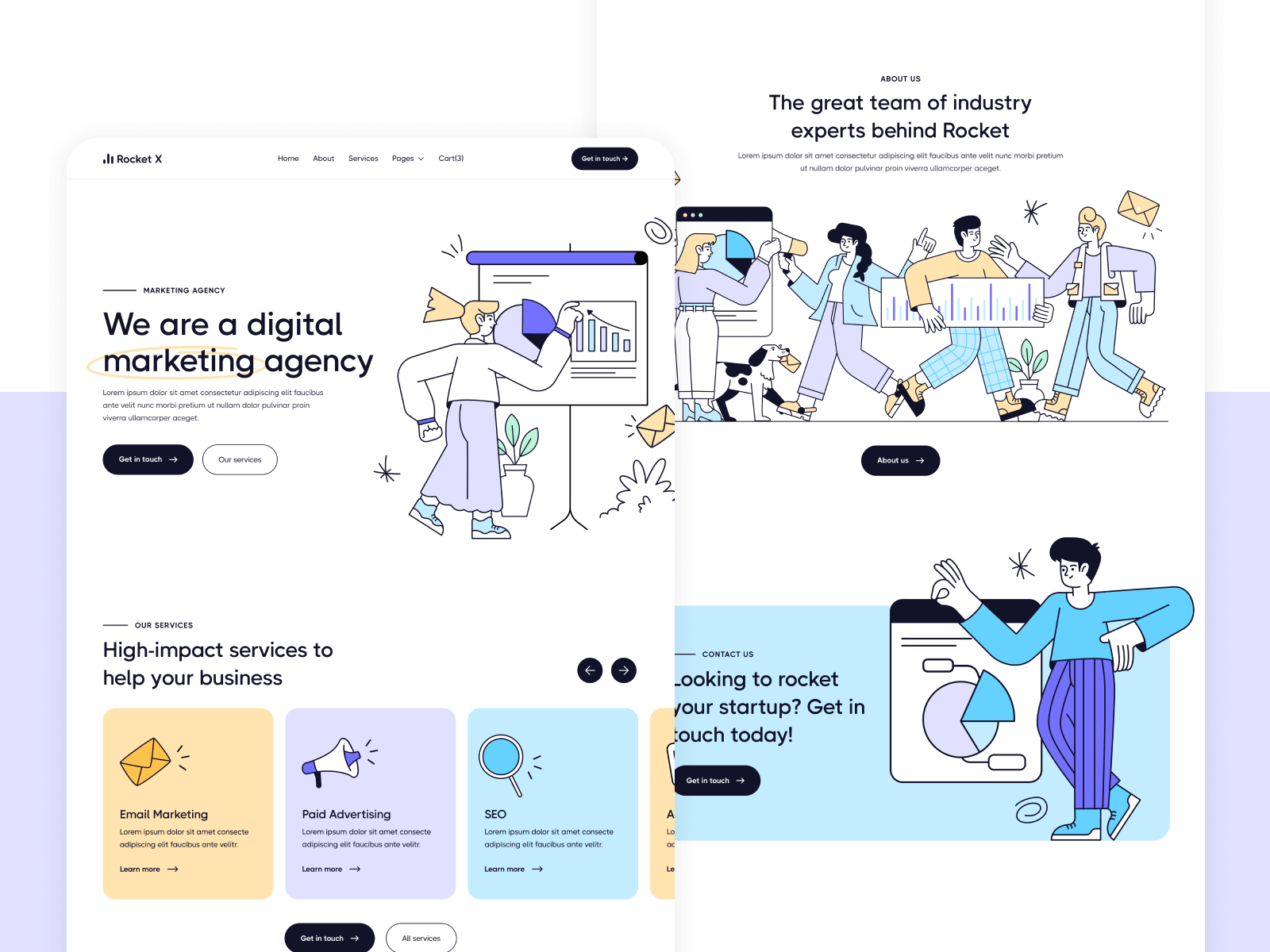 Marketing Studio Webflow Template