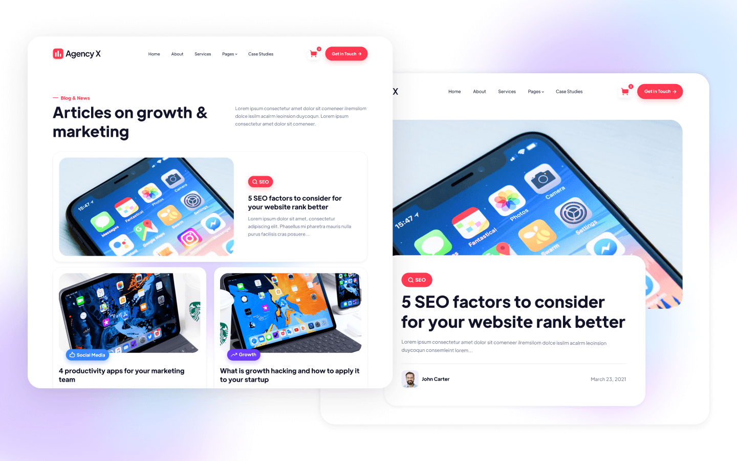 Agency X Webflow Template