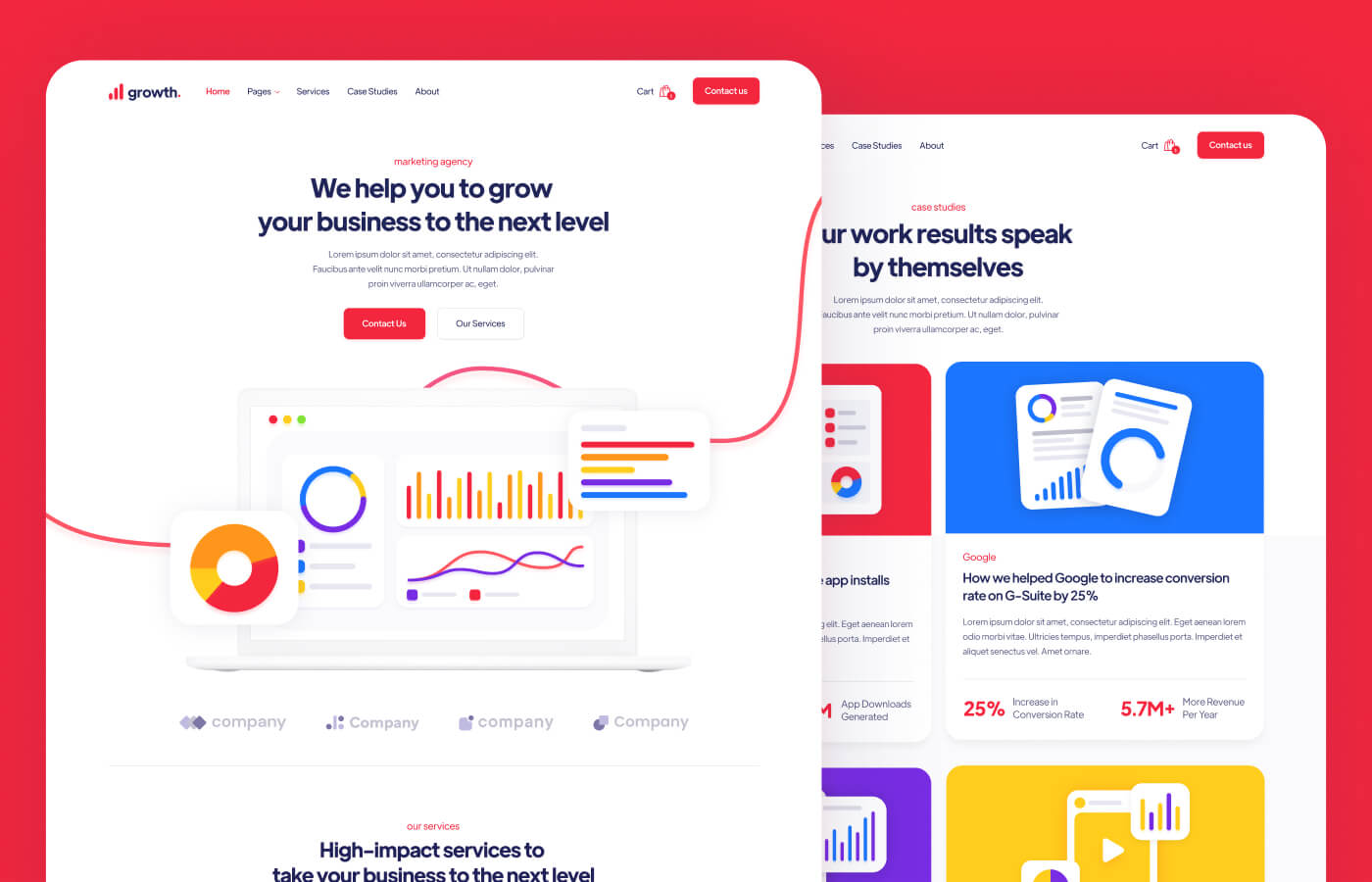 Marketing Agency Webflow Template