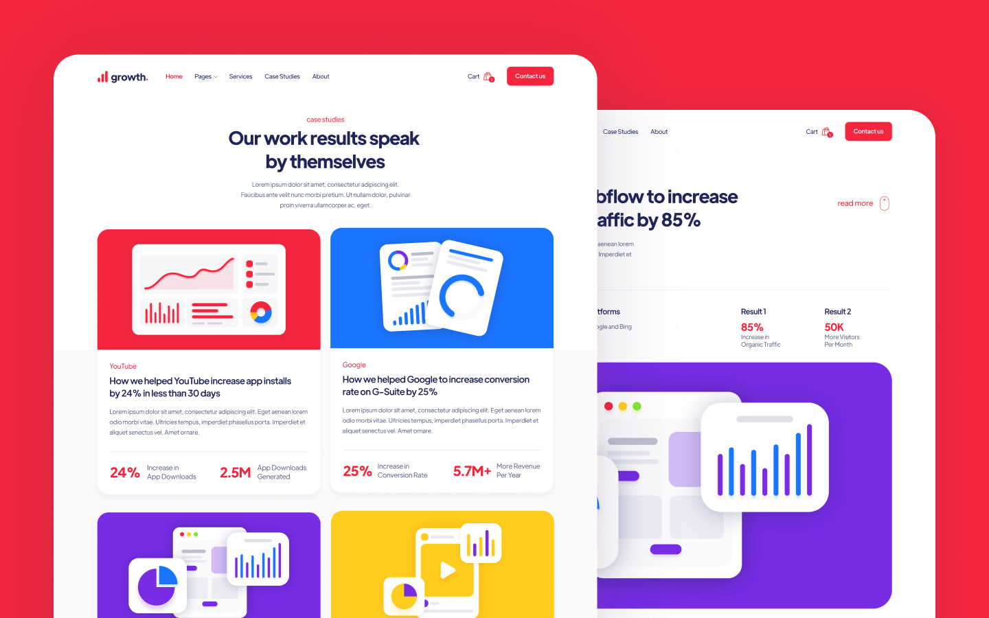 Growth Webflow Template