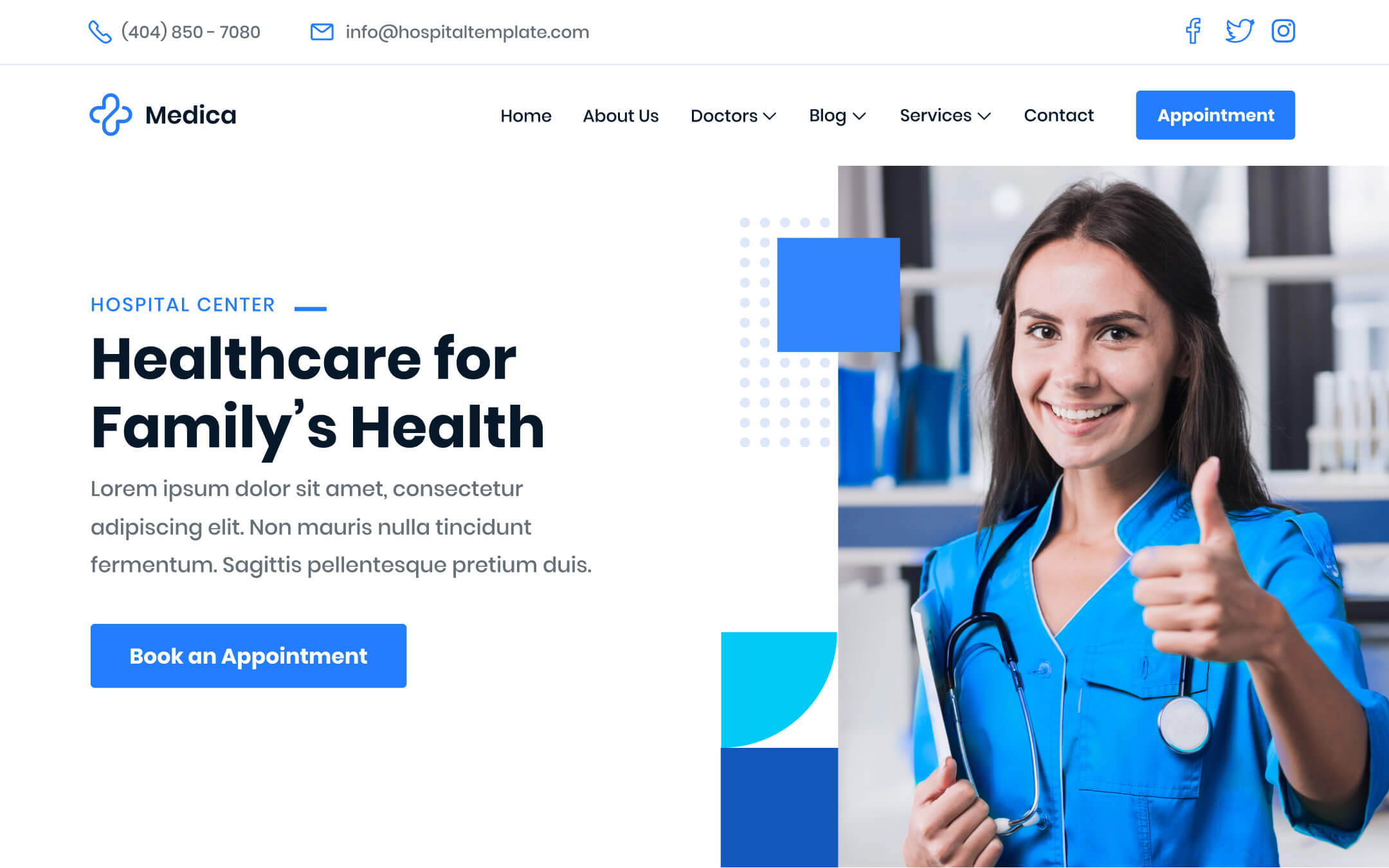 Medica Webflow Template