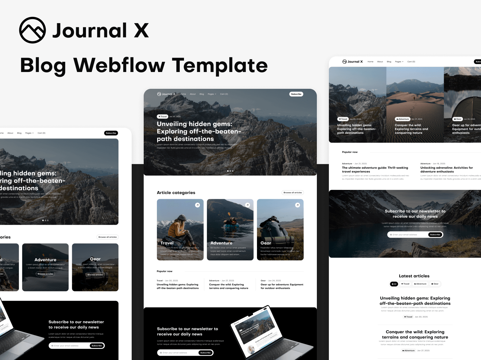 Blog Webflow Template