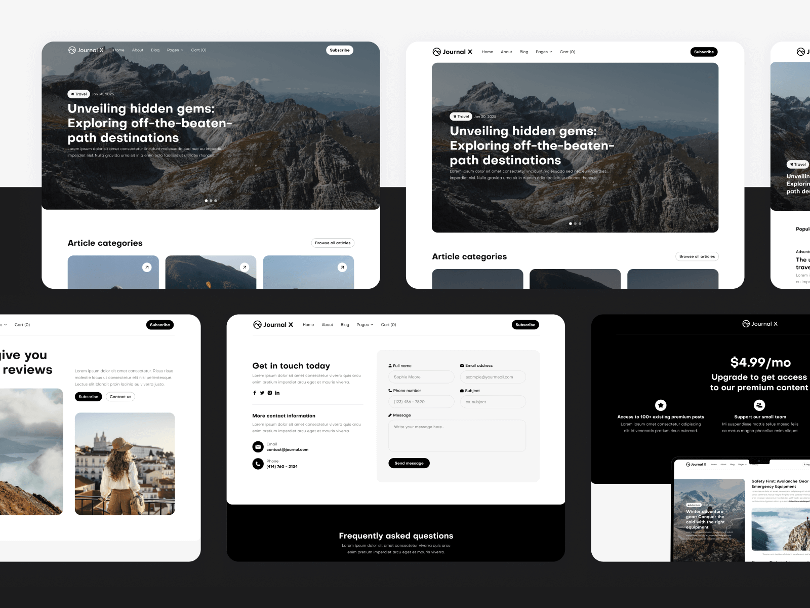 Blog Webflow Theme