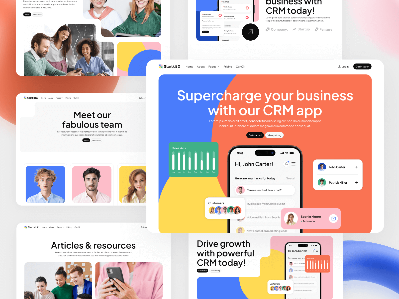 Startup Webflow Theme