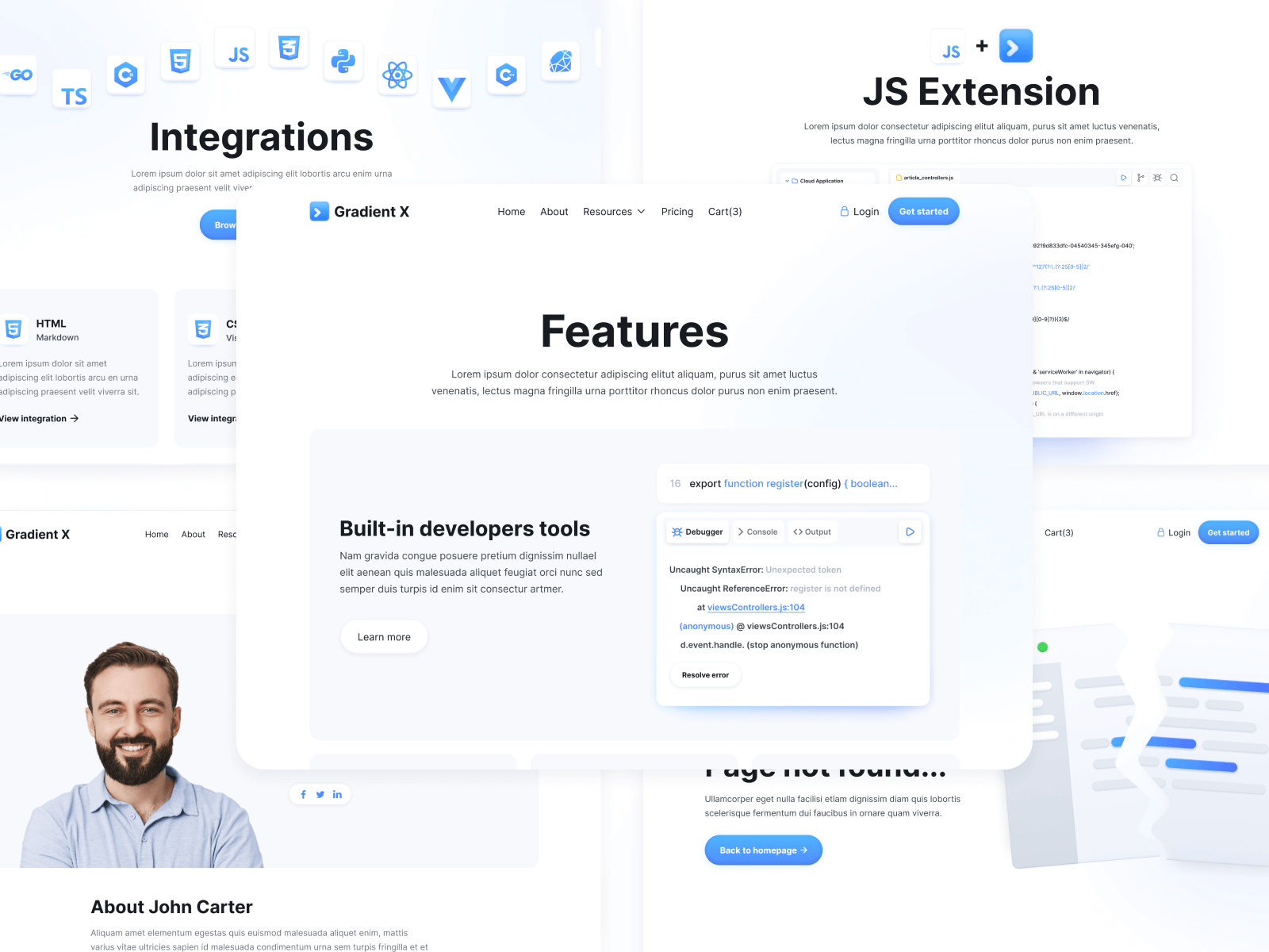 Tech SaaS Webflow Theme