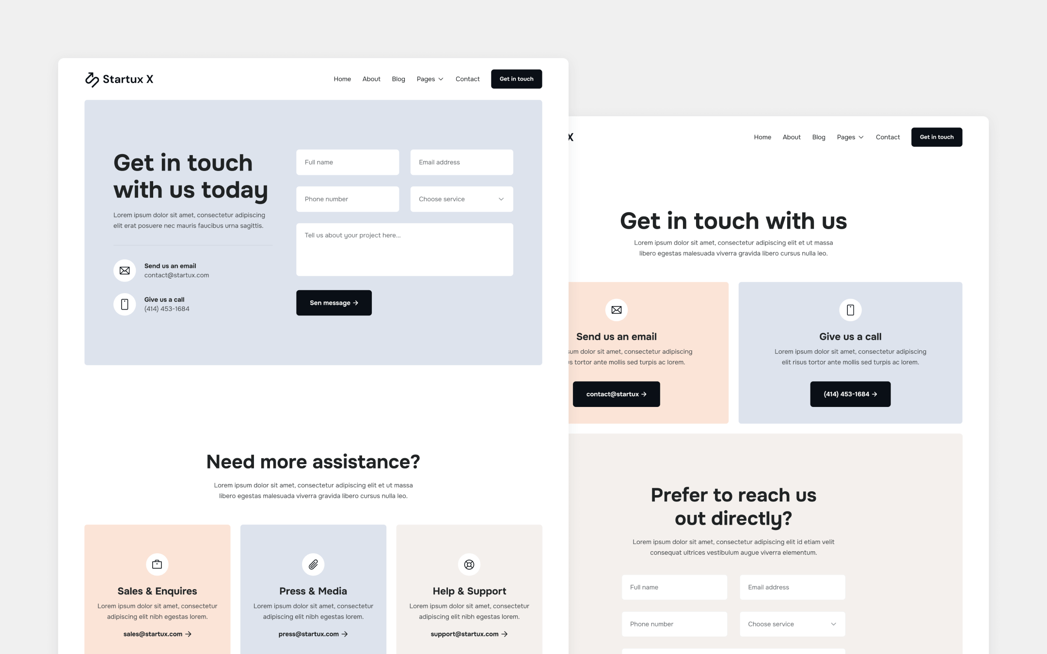 Startux X Webflow Template
