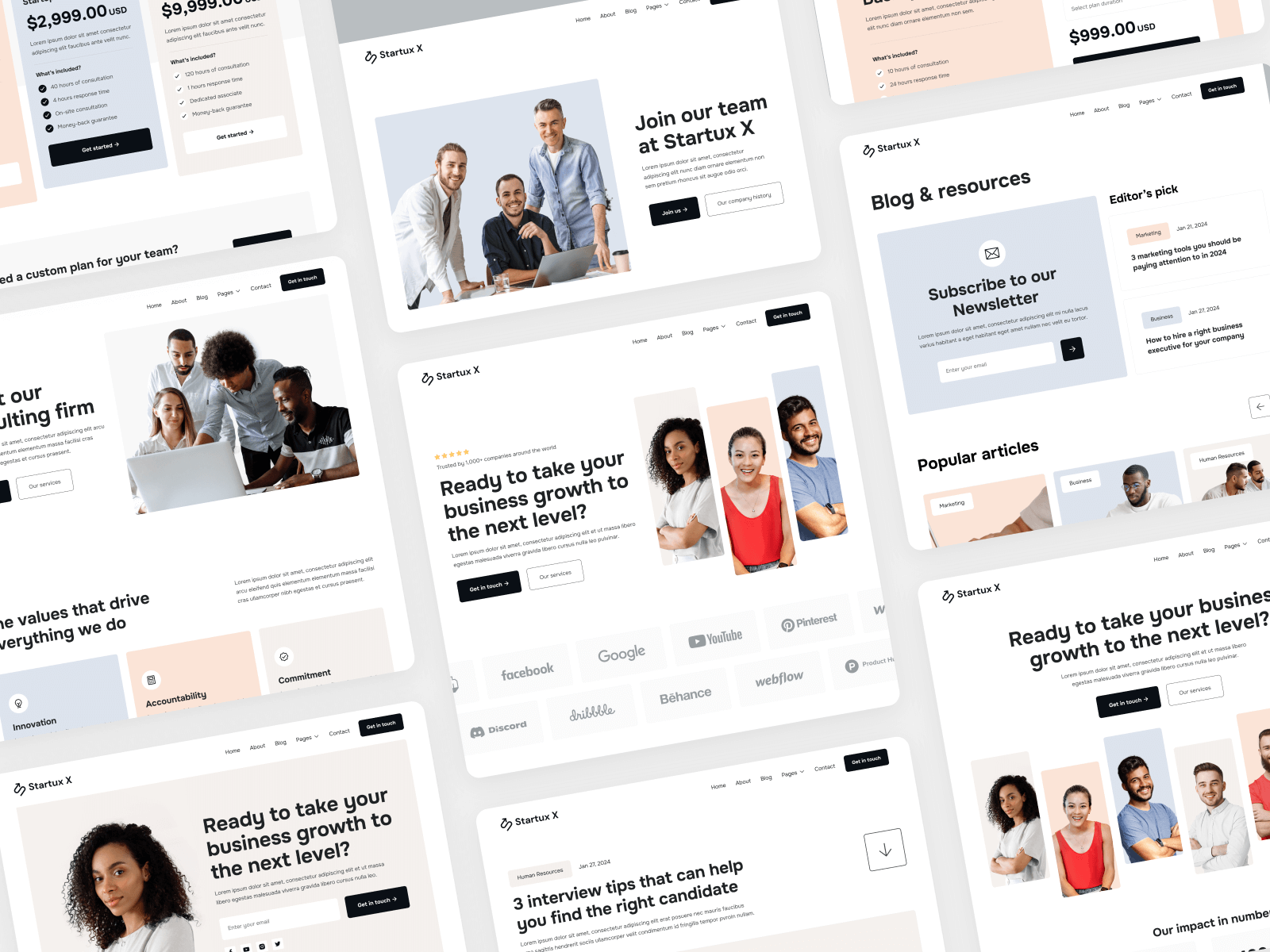 Multi Purpose Business Webflow Template
