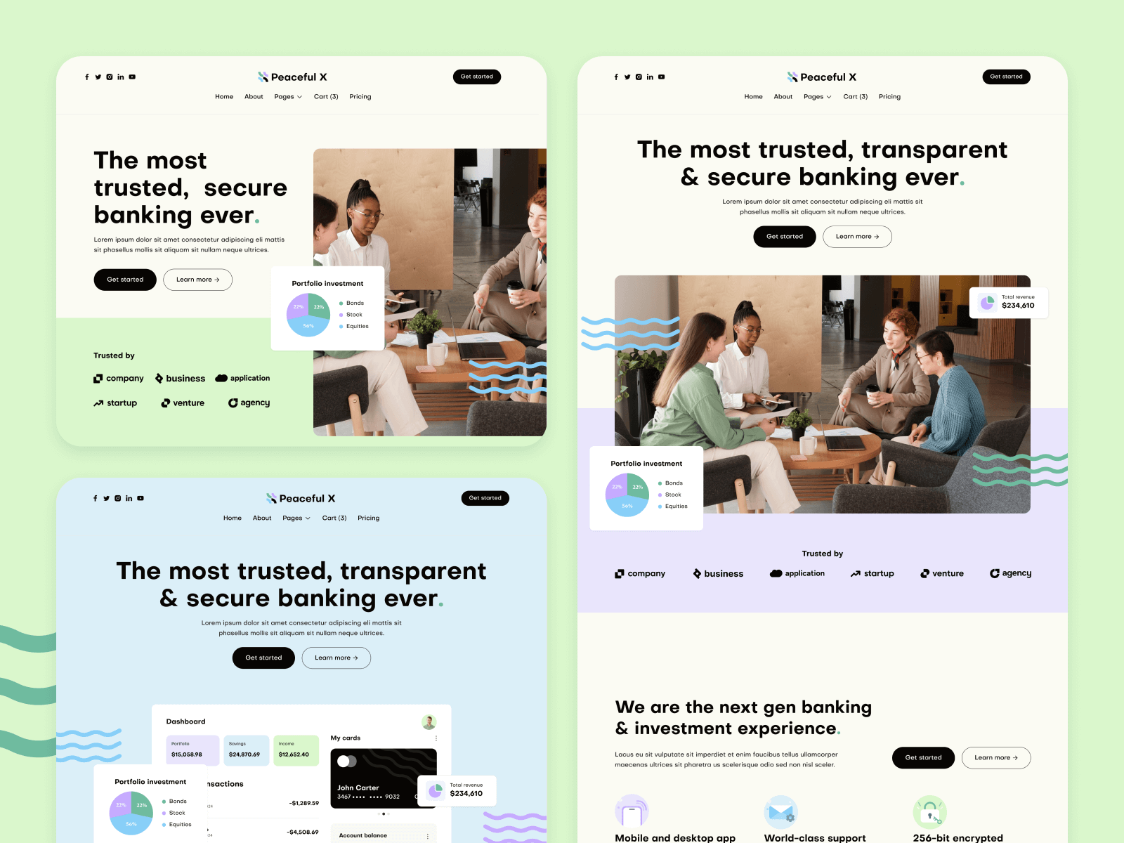 Modern Startup Webflow Template