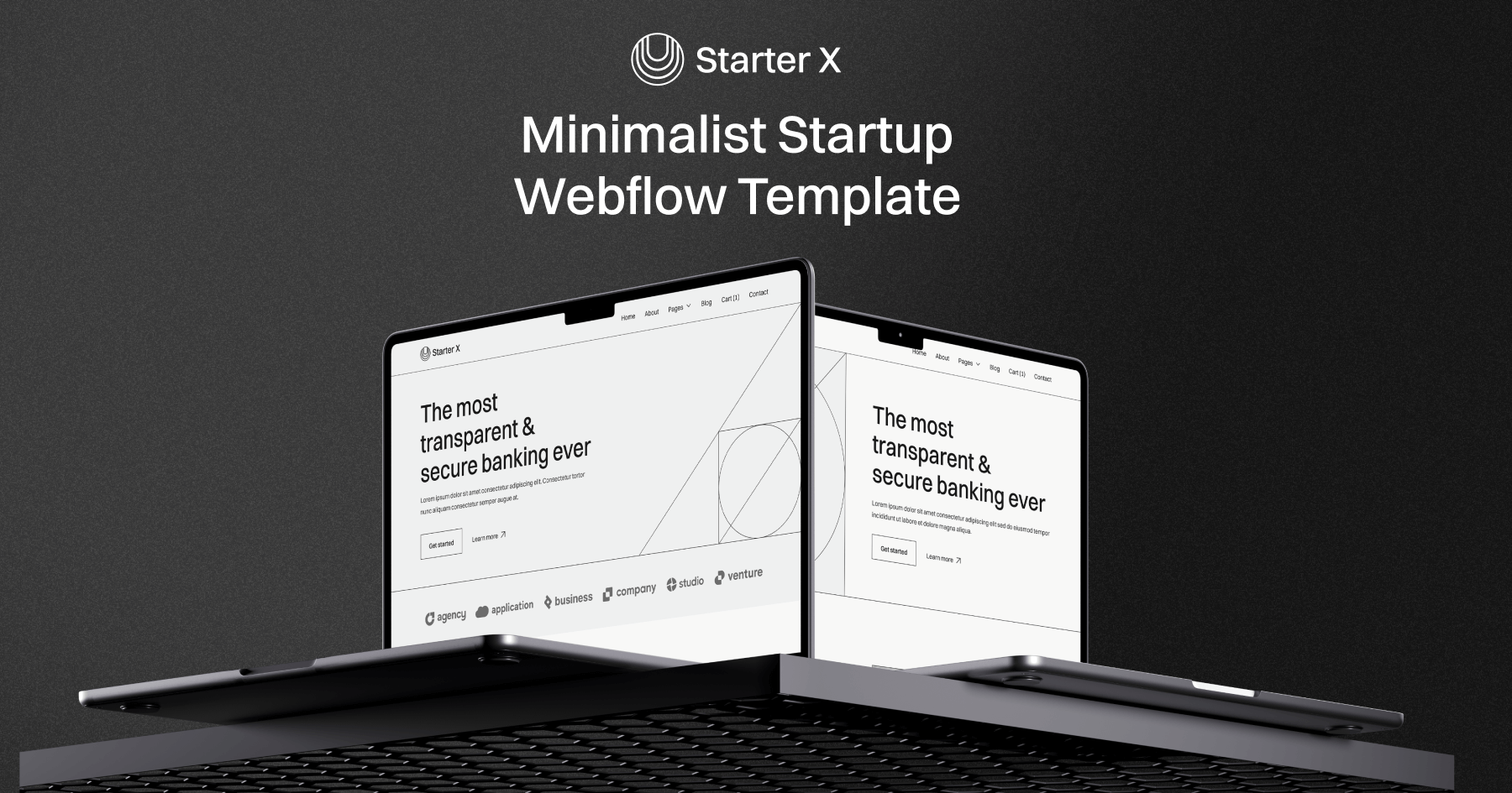 Minimalist Startup Webflow Template