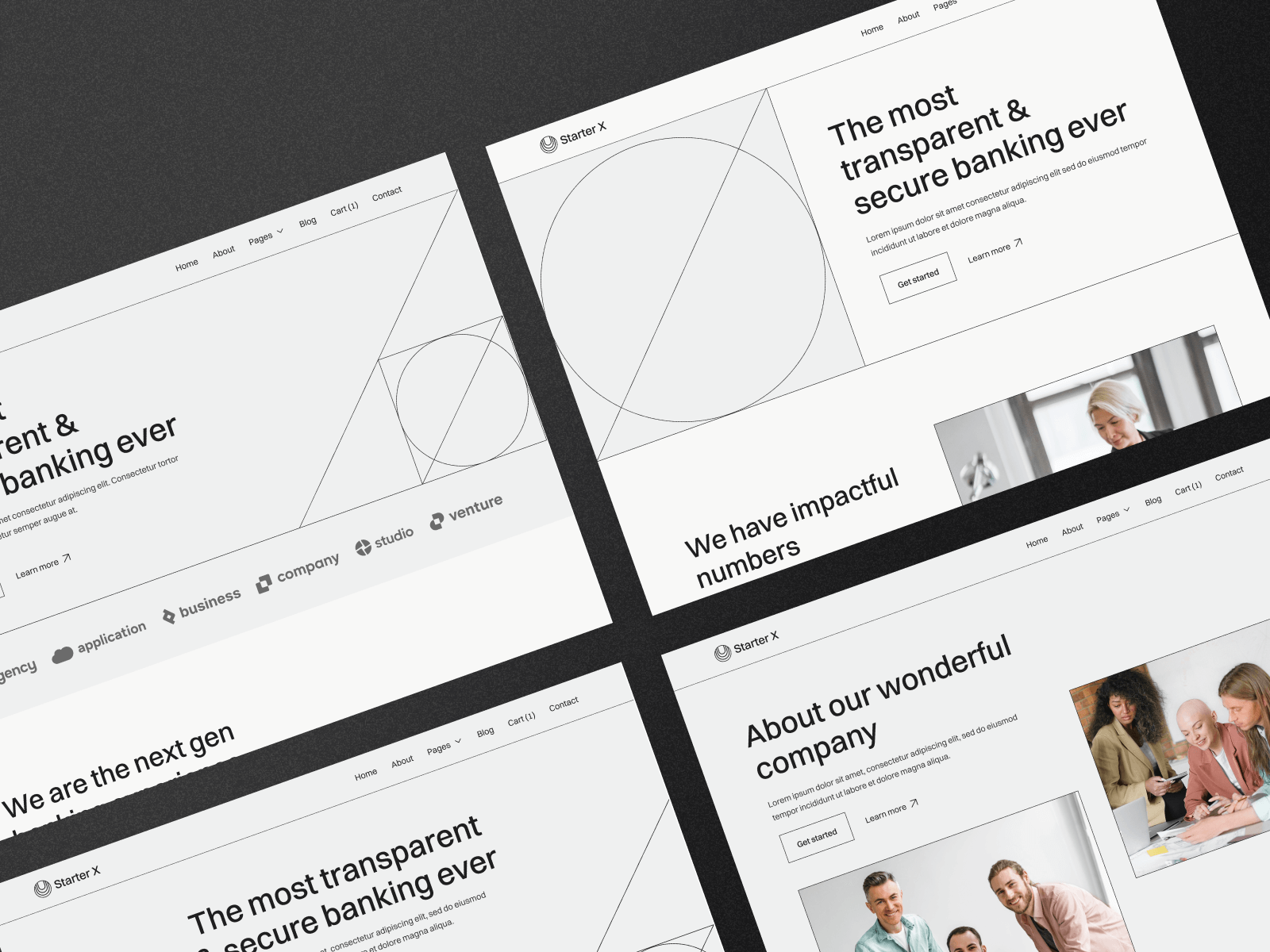 Minimalist Startup Webflow Theme