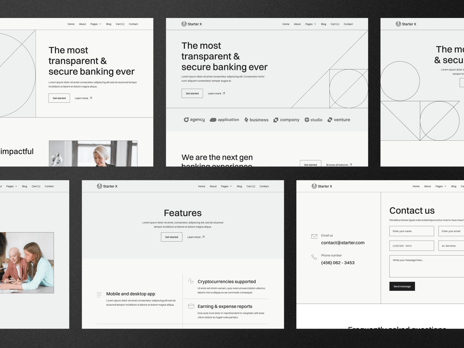 Modern Startup Webflow Template