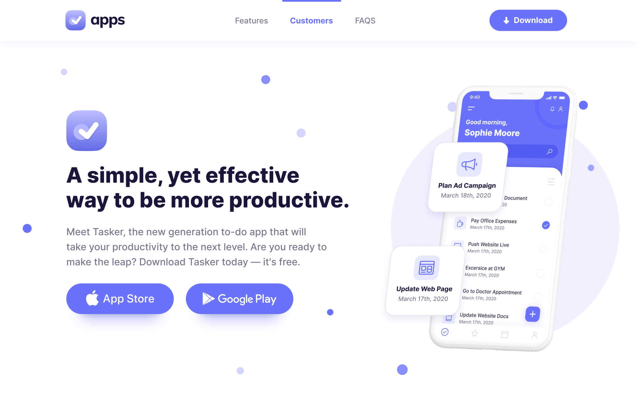 Apps Webflow Template