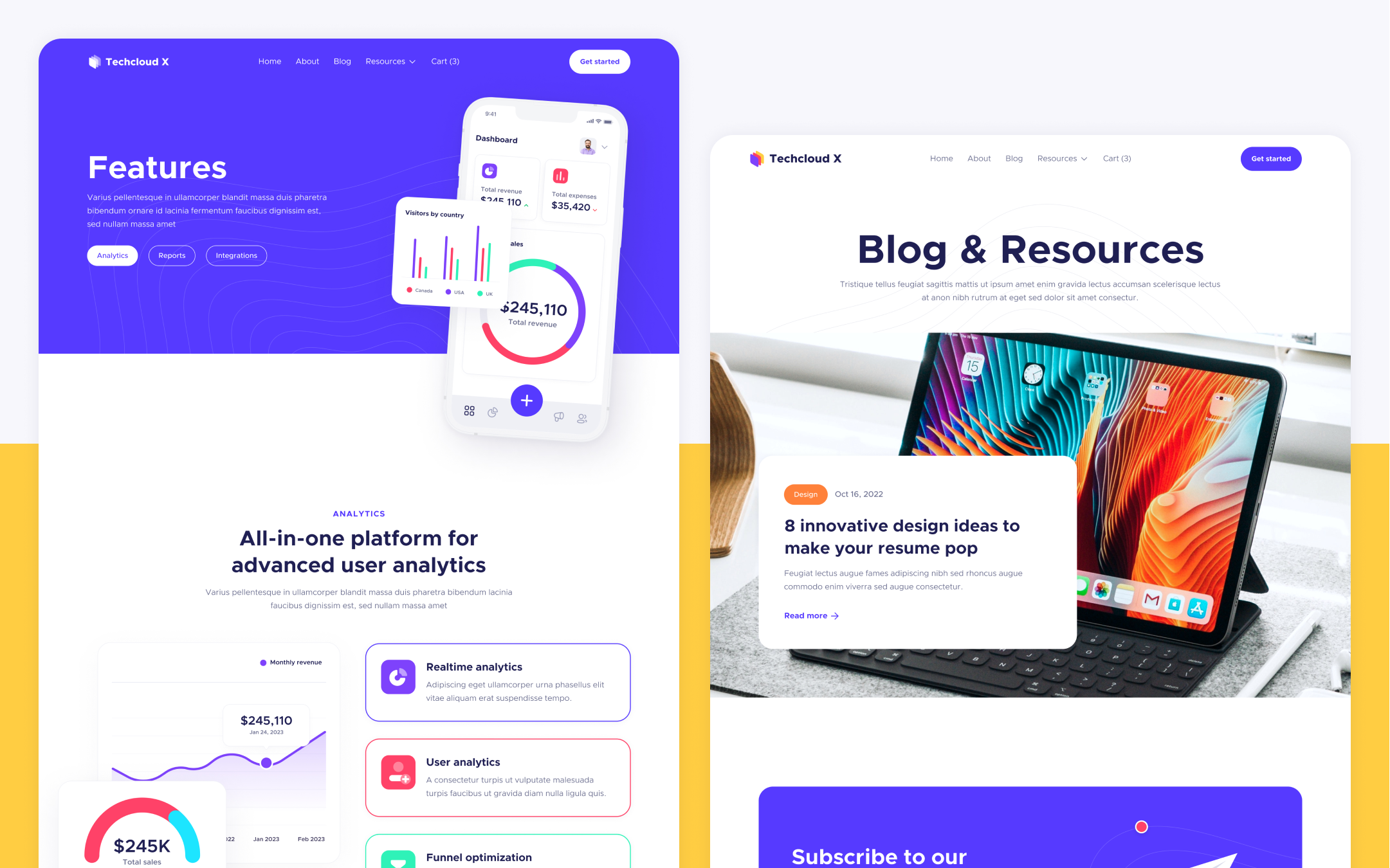 Techcloud X Webflow Template
