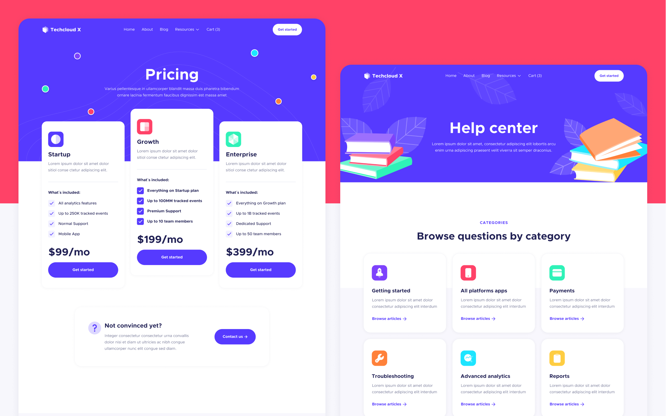 Techcloud X Webflow Template