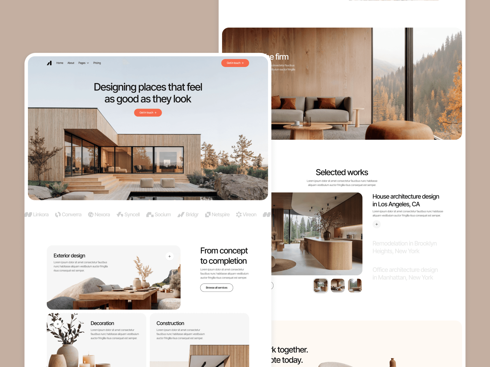 Modern Architecture Firm Webflow Theme