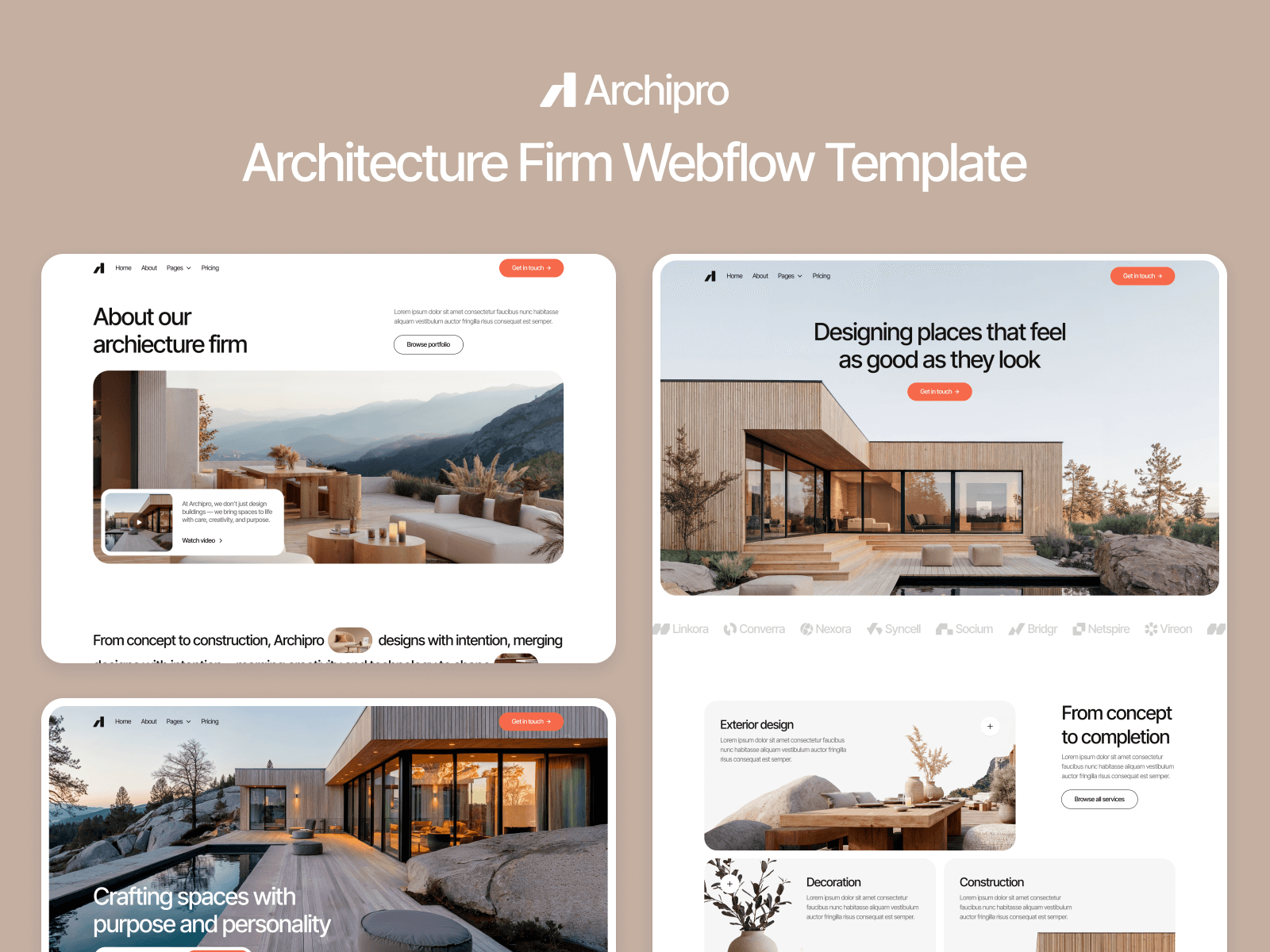 Architecture Firm Webflow Template
